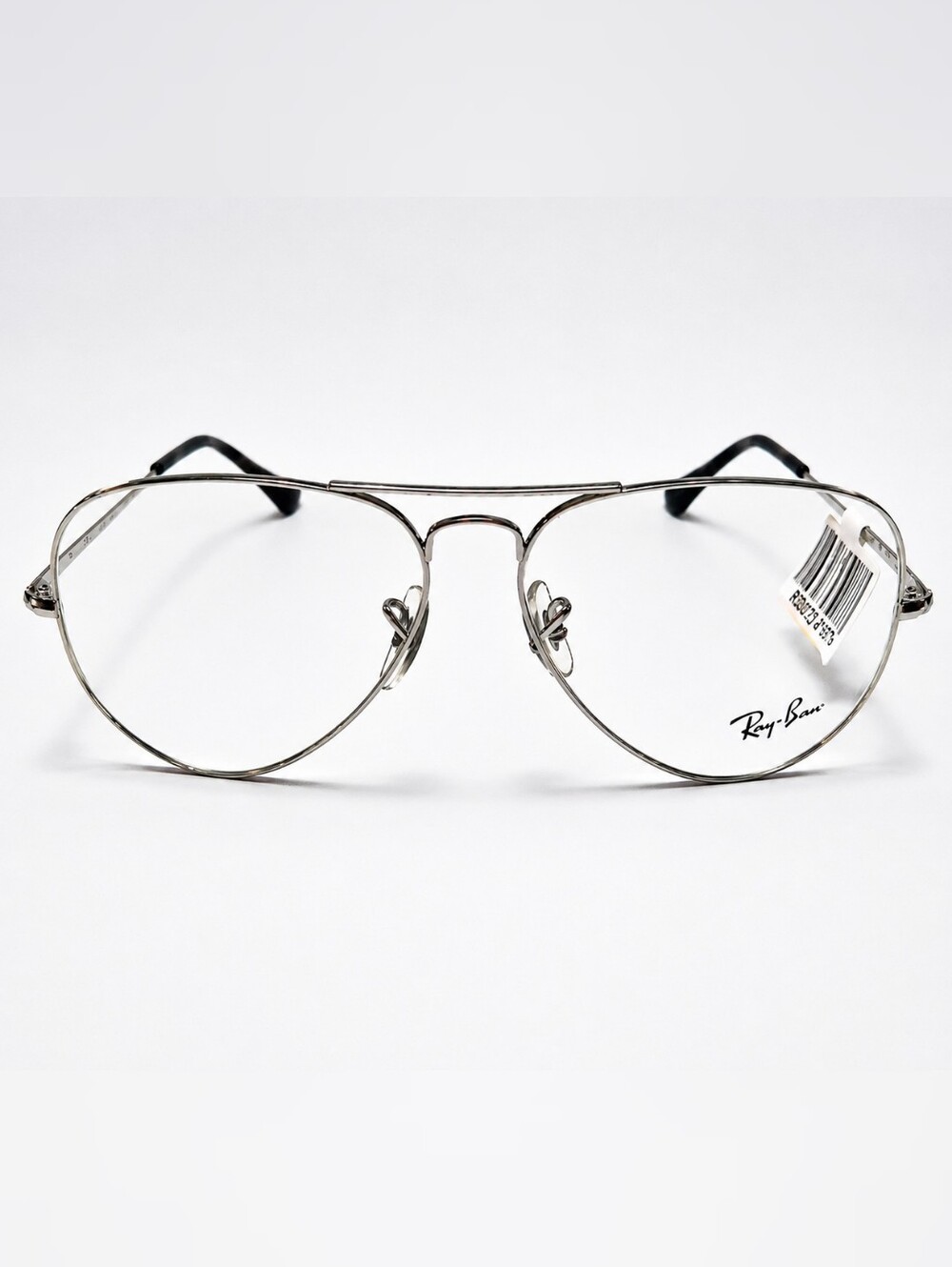 Ray-Ban 6489 Aviator Metal ll Polished Silver Eyeglass Frames 58 14 140